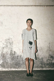 Stripe Bloom Dress