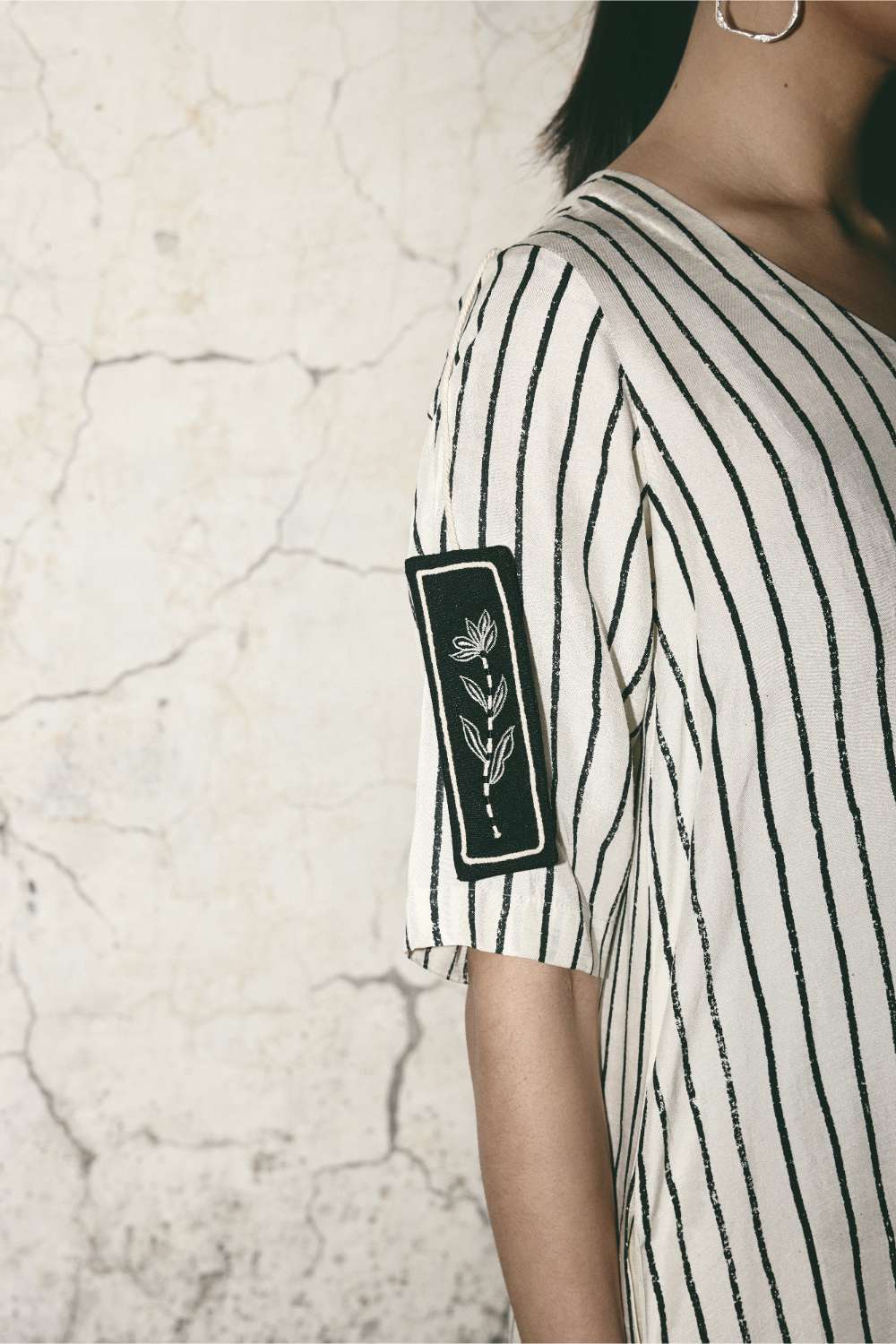 Stripe Bloom Dress