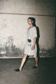Stripe Bloom Dress