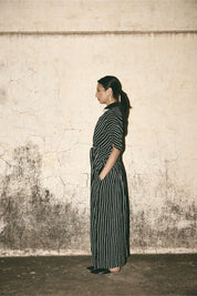 Stripe Midi Dress