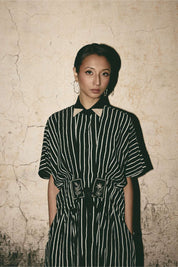 Stripe Midi Dress
