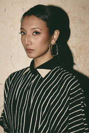 Stripe Midi Dress