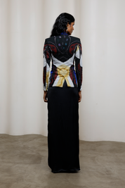 Kiyo Embroidered Blazer Set