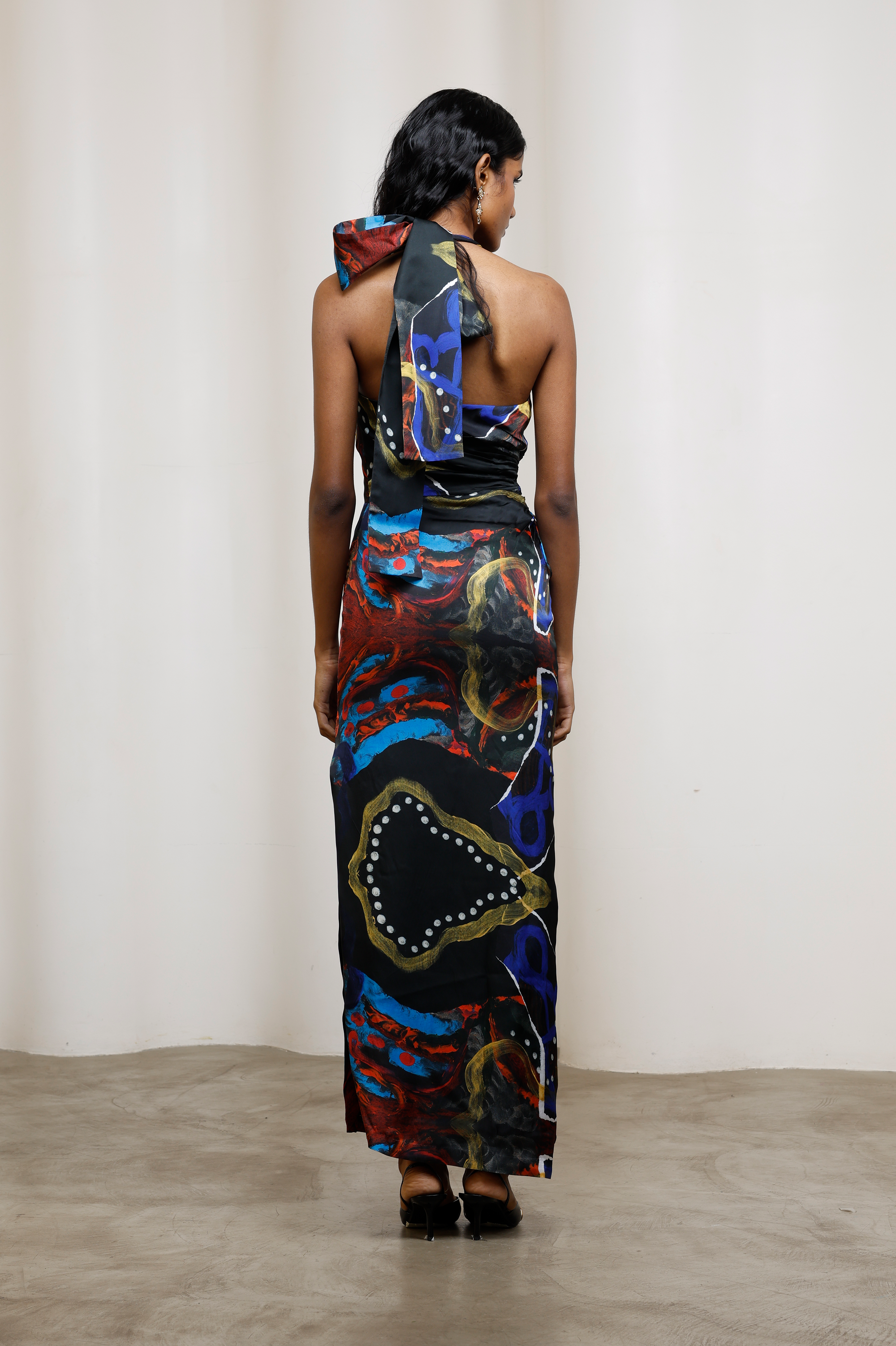 Saeri Tie Up Dress