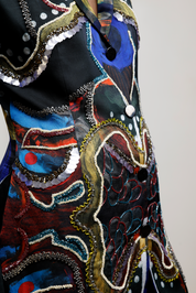 Saeri Embroidered Blazer Dress