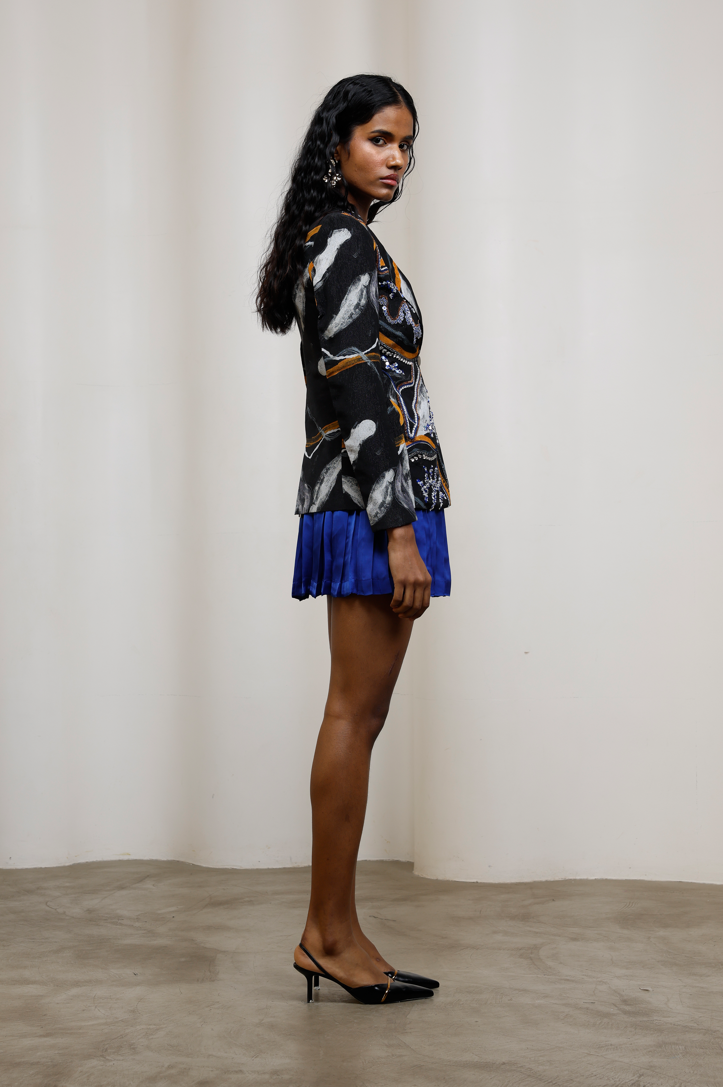Iro Embroidered Blazer Set