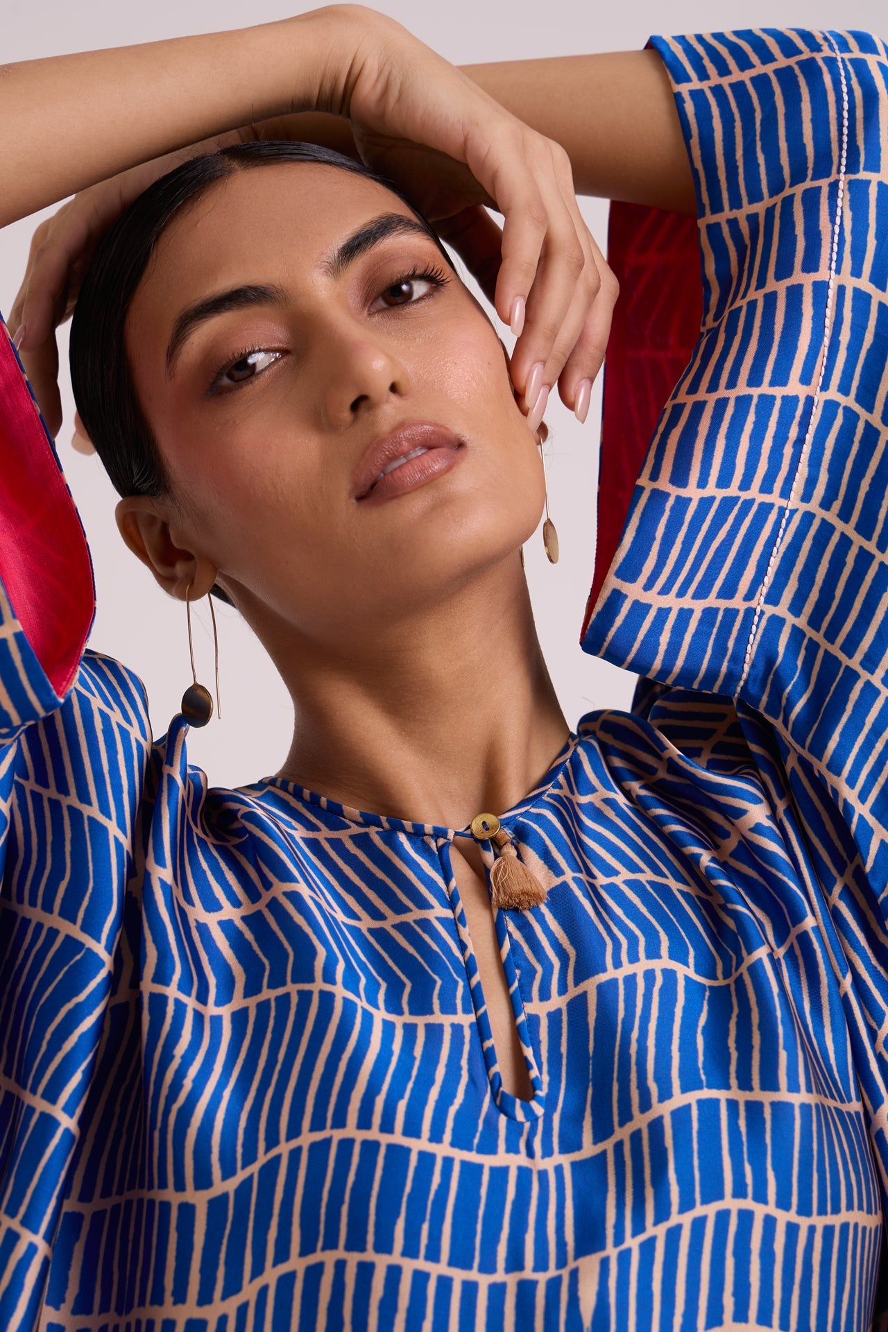 Sabrina Electric Blue Cloud Top & Pants