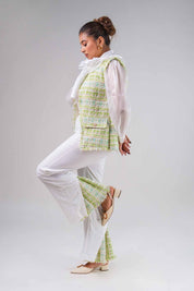 Bow Tie Mint Tweed Co-ord