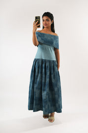 Off Shoulder Midi Dress