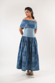 Off Shoulder Midi Dress