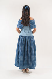 Off Shoulder Midi Dress