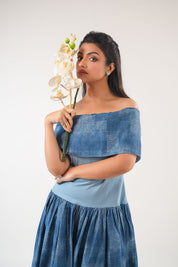 Off Shoulder Midi Dress
