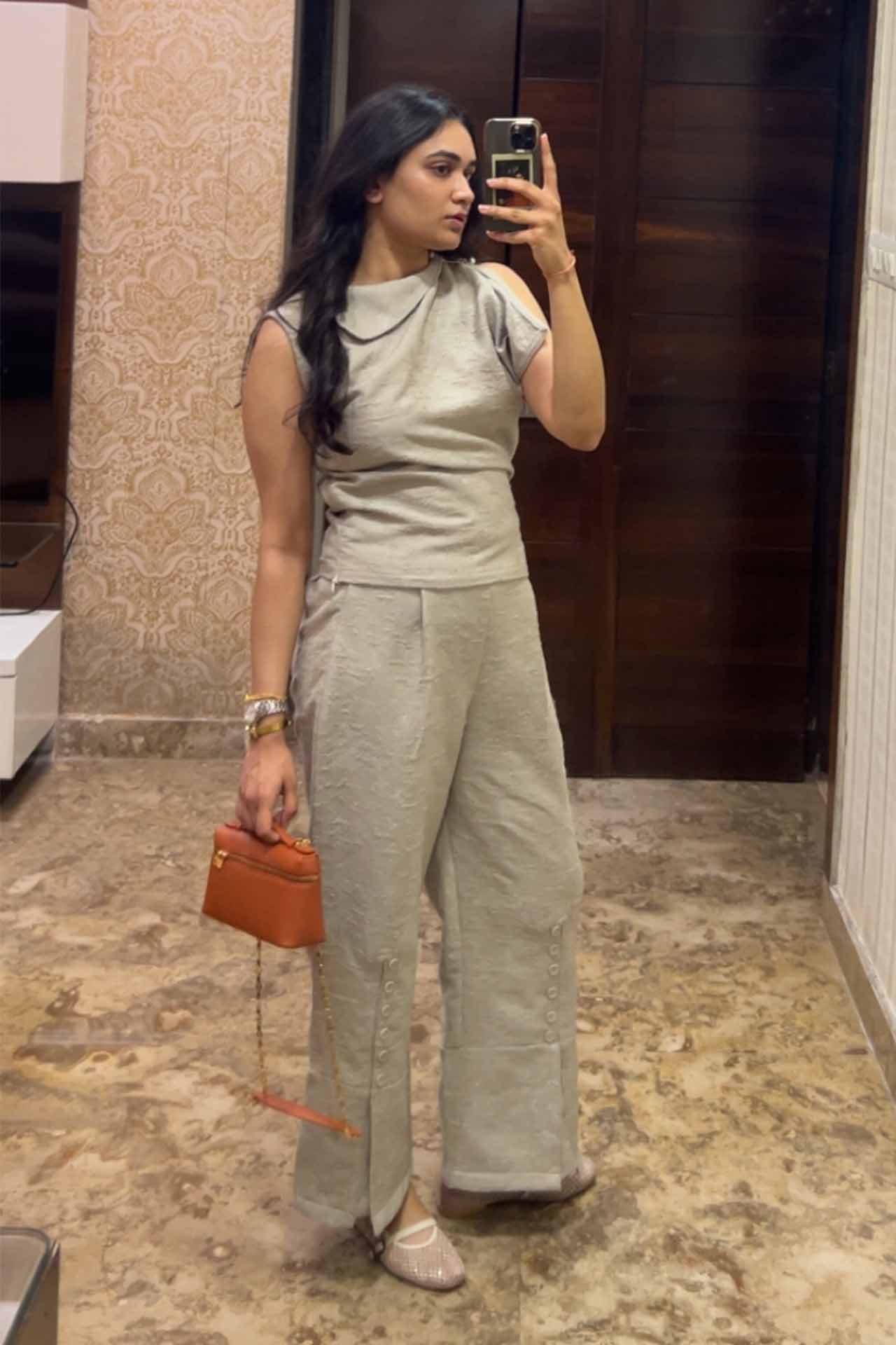 Drape Sand Co-ord