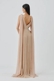 Athena Ruched Gown