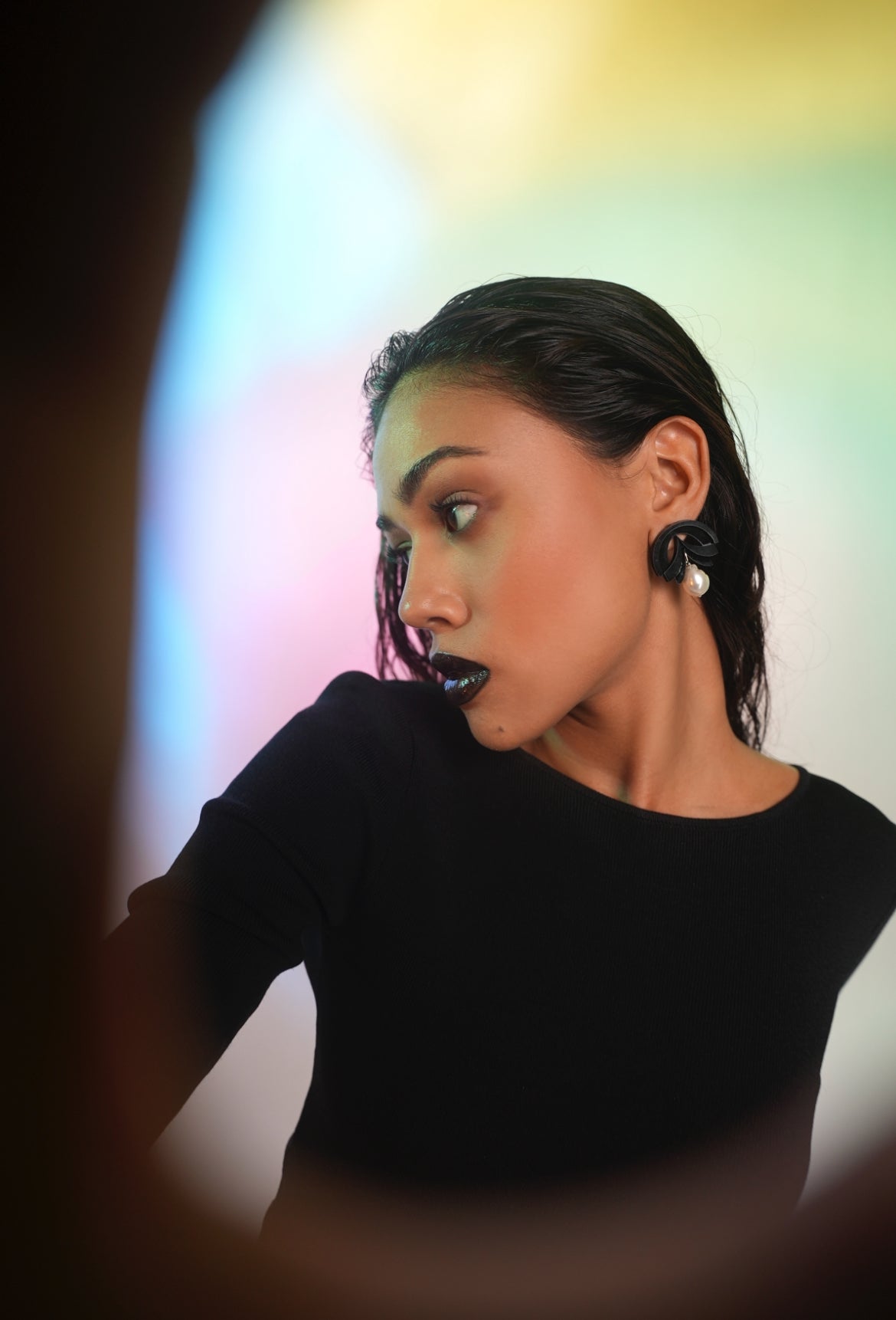 Rokoko Studs Black