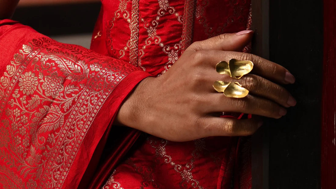 Wings of Spring Open Flexible Ring