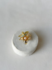 Buds And Bee Ring
