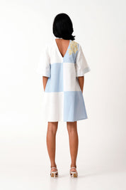 Lora Checkered Summer Dress