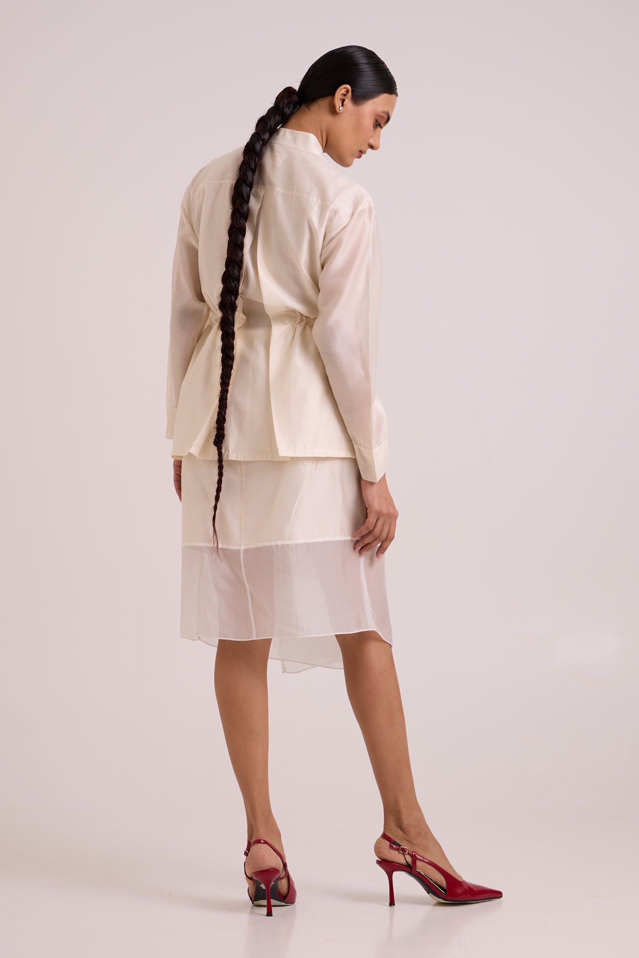 Orion Drawstring Top and Short Skirt