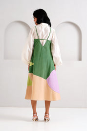 Pine Green Yana Blouson & Slip Dress