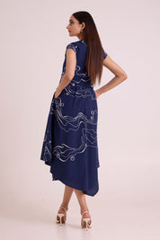 Indigo Perito Drift Midi Dress