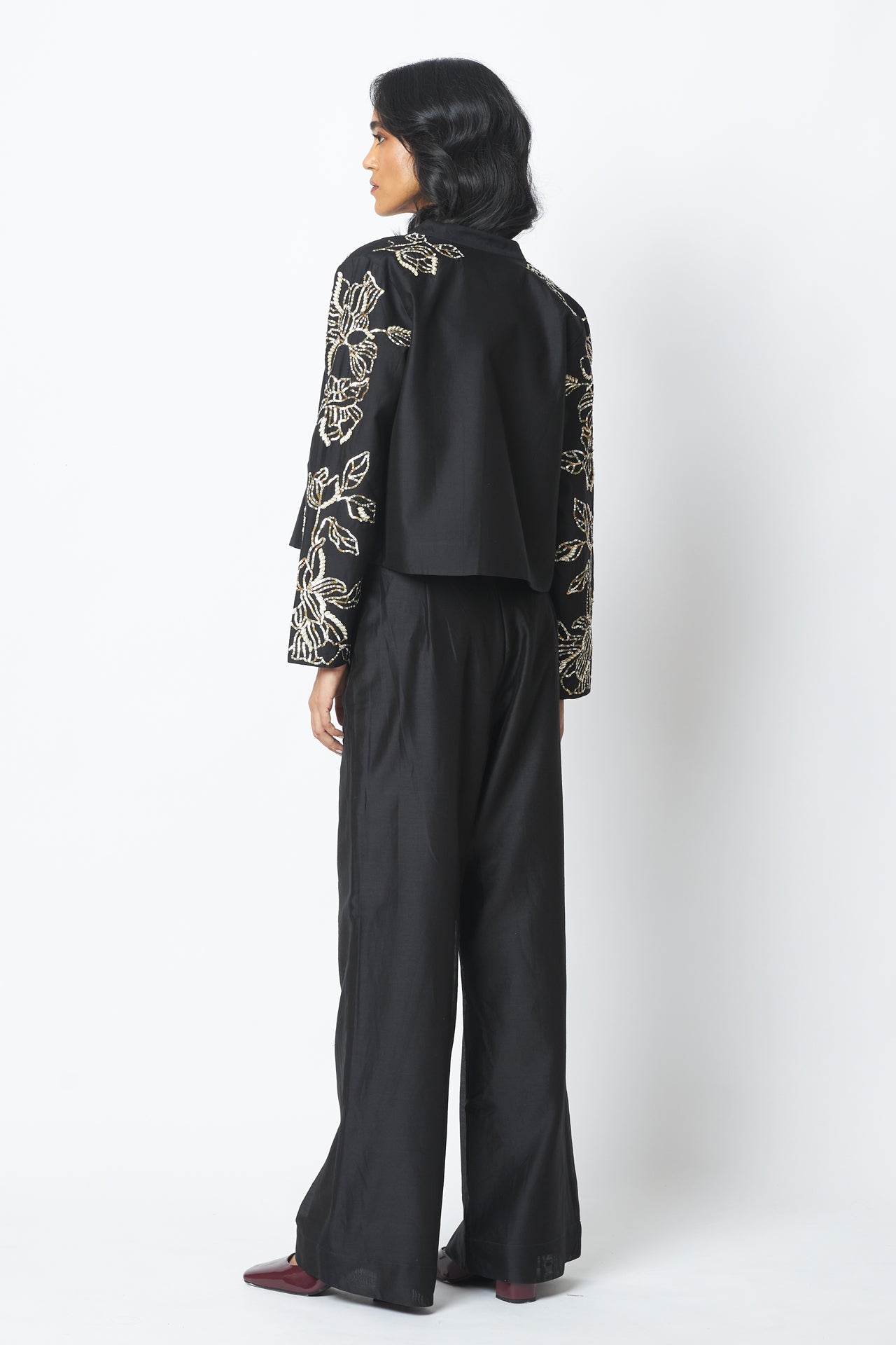 Teresa Sequin Short Jacket & Pant Set