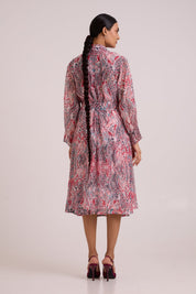 Joanne Tropical Buzz Trench Jacket Set