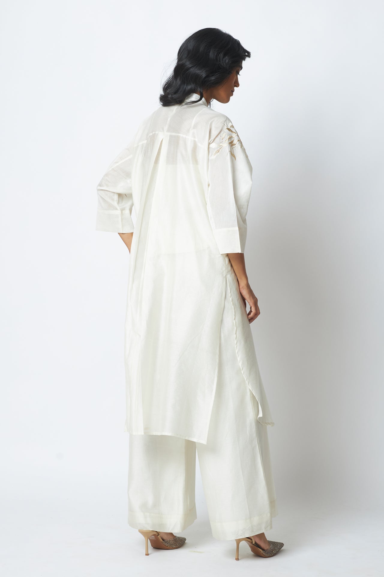 Ivory Yercad Easy Shirt Tunic & Pants