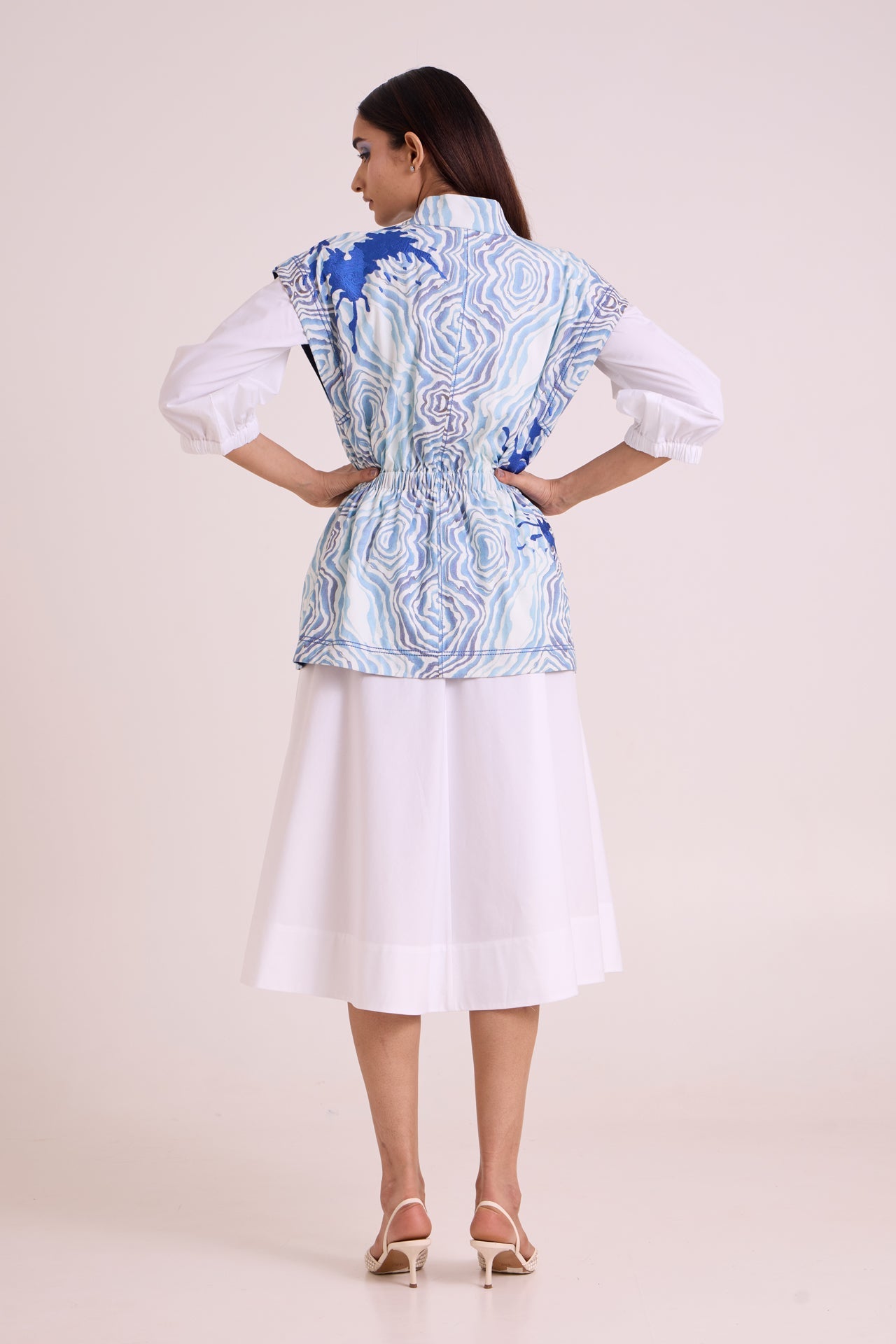 Sarabi Peace Rock Jacket & Chalk Dress