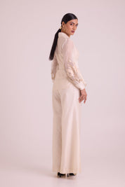 Reva Blazer Wrap Top & Wide Leg Pant
