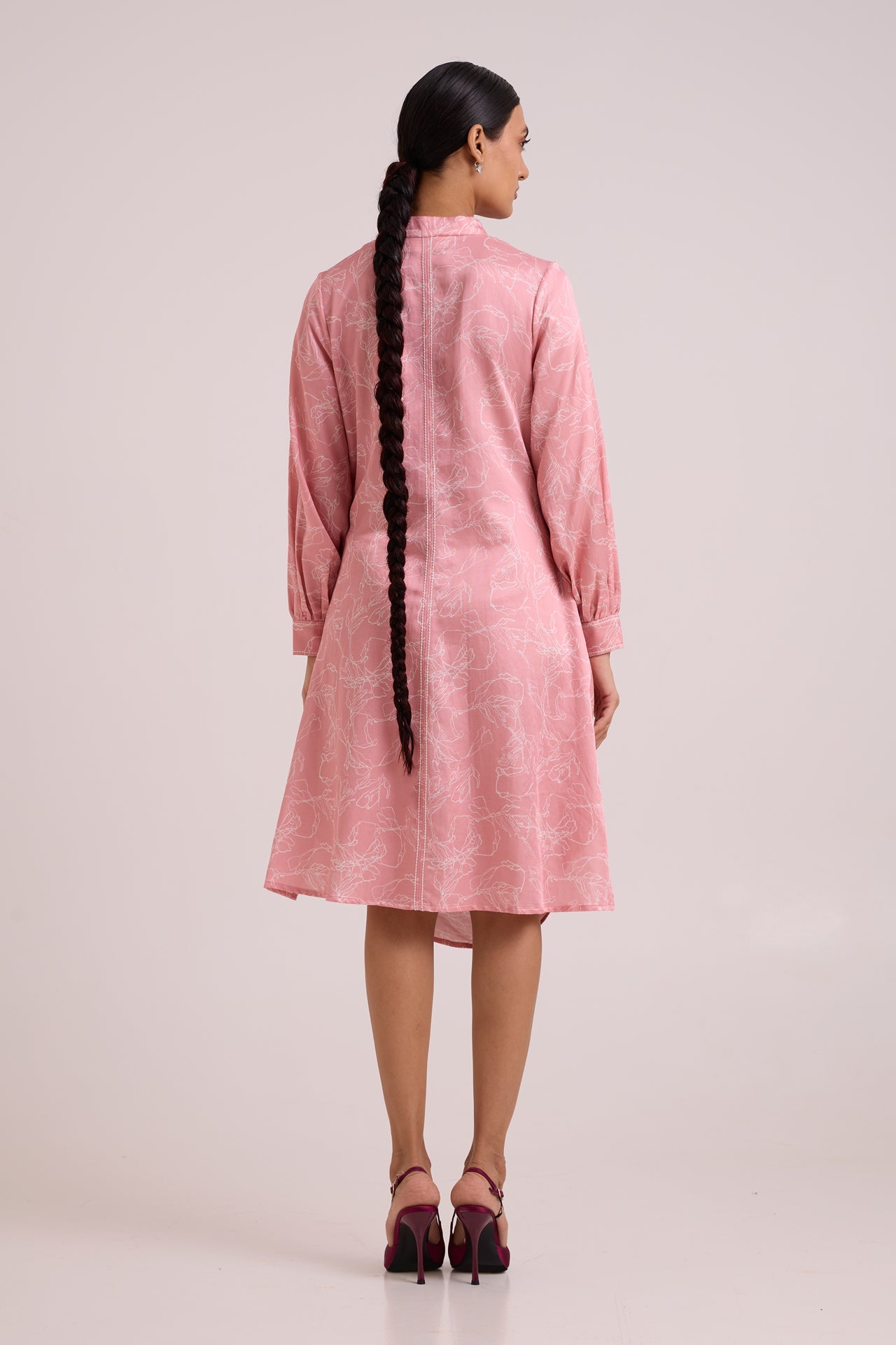 Leya Rose Water Short Dress