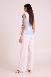 Murray Applique Wrap Top & Pant Set