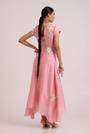 Lizzy Blush Pink Prism Long Dress
