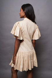Side Cut Shirt Dress