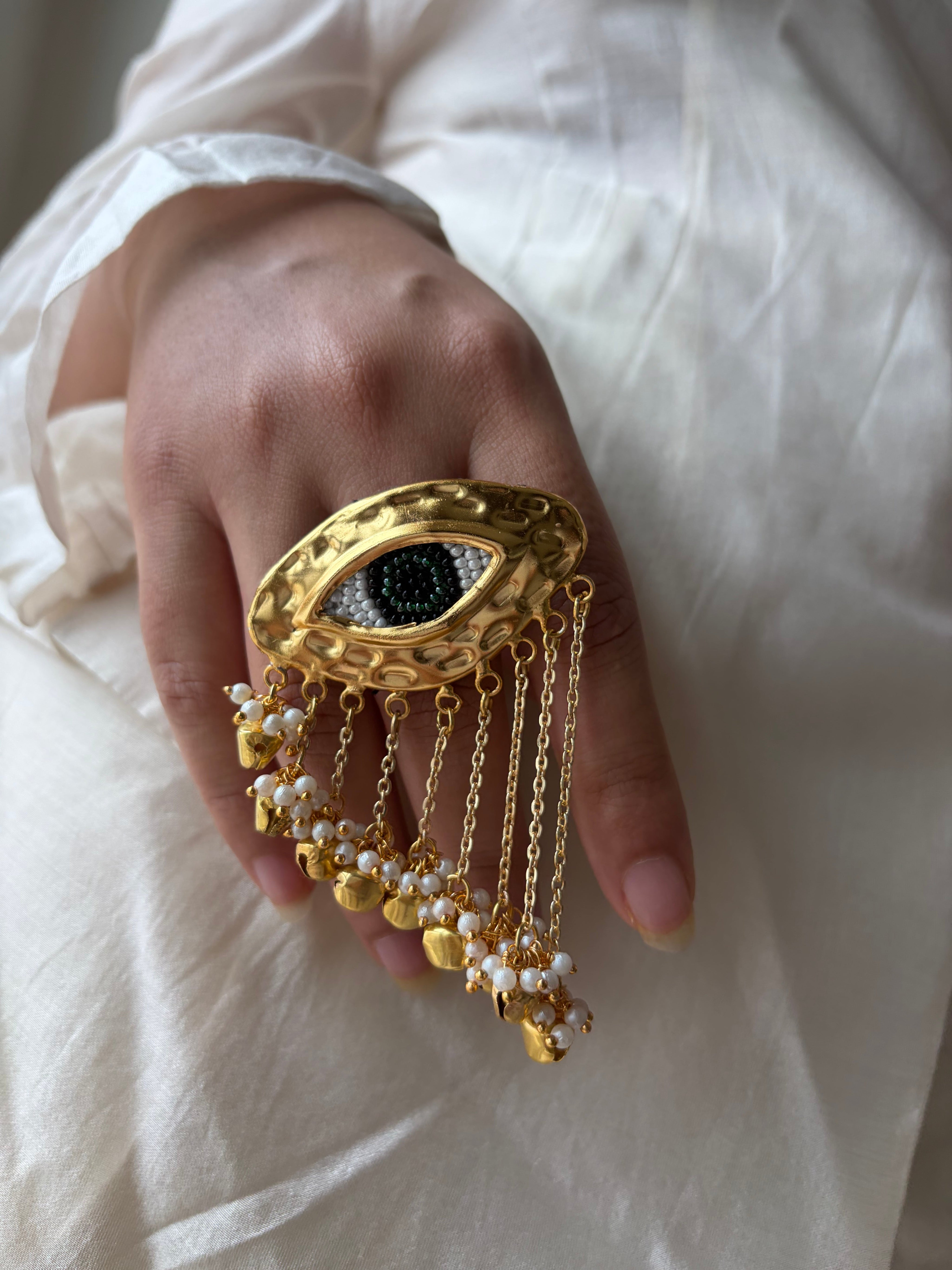 Evil Eye Nazar Ring