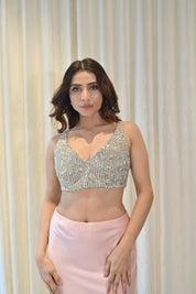 Celine Crystal Embellished Bralette