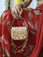Gold Charm Bag