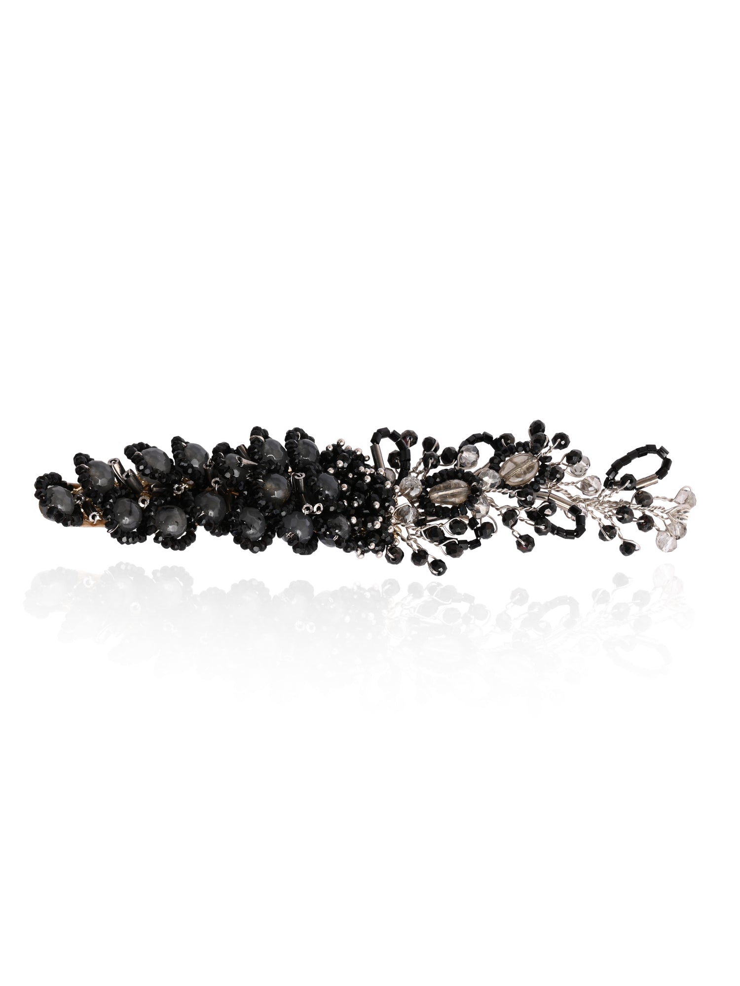 Black And Grey Cocktail Adjustable Handmade Bracelet For Women