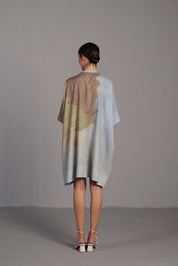 Diffuse Pastel Blue & Green Dress