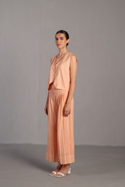 Diffuse Bright Orange & Yellow Jacket Set