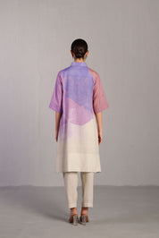 Diffuse Pastel Multicolour Kurta Set