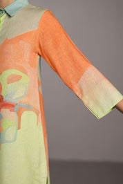 Diffuse Multicolour Kurta Set