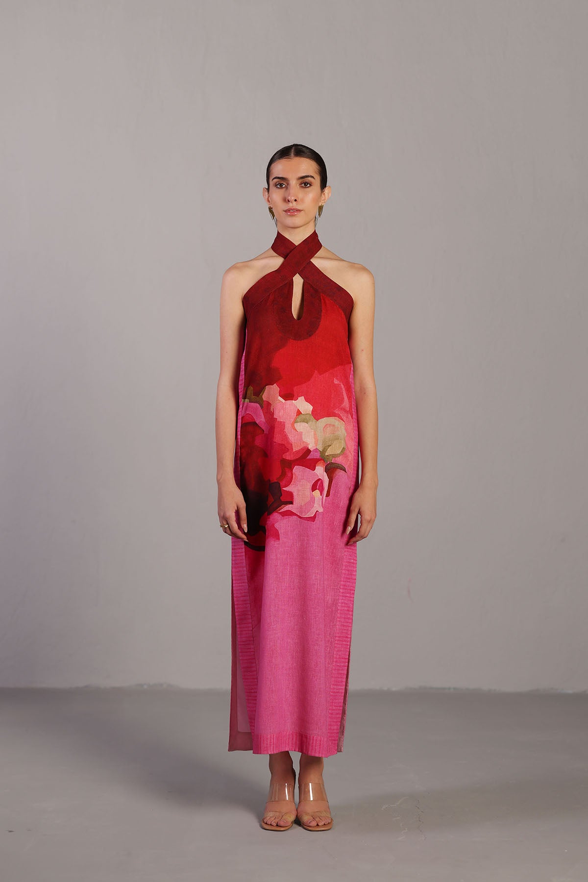 Diffuse Fuchsia Pink Dress