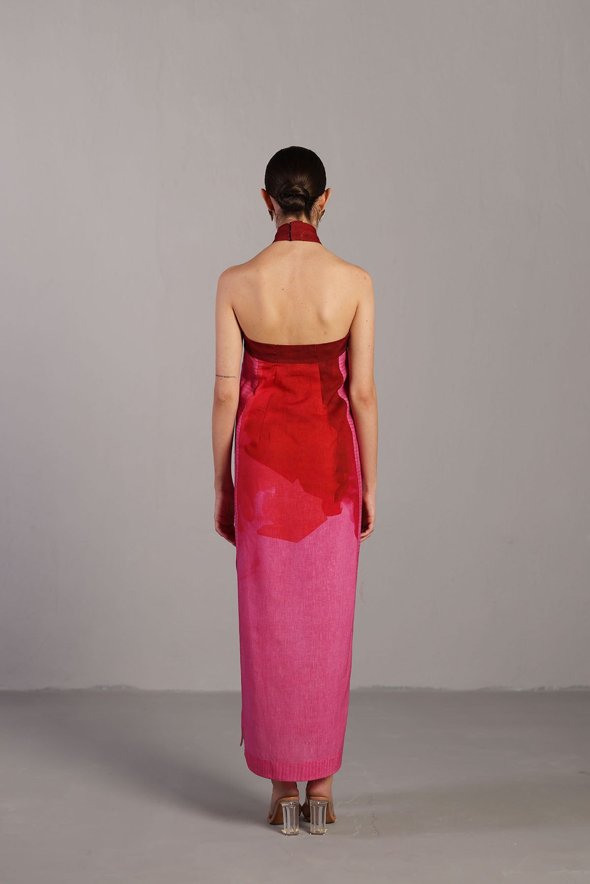 Diffuse Fuchsia Pink Dress
