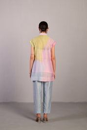 Bough Orchid Pink & Powder Blue Kurta Set