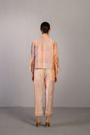 Candy Floss Soft Grey & Orange Co-ord Set