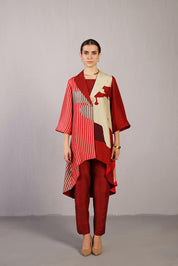 Floro Crimson Red Co-ord Set