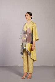 Whorl Yellow & Grey Co-ord Set
