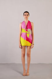 Botanica Pink & Yellow Dress