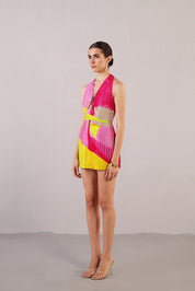 Botanica Pink & Yellow Dress